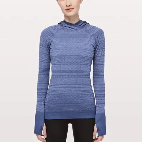 Lululemon Rest Less Hoodie- Thick Long Sleeve Running Hoodie- Size 6 - Picture 1 of 12